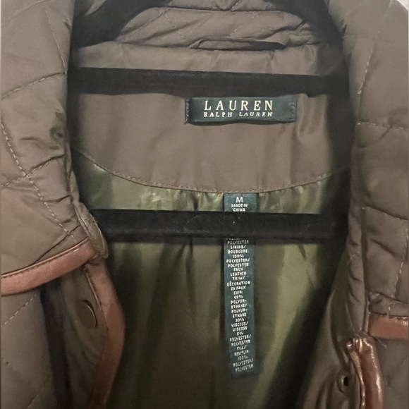 Ralph Lauren Quilted Army Green Jacket - Picture 5 of 5